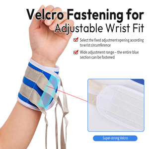 Dispositifs d'immobilisation des membres médicaux, bleus et blancs, adaptés aux patients souffrant de symptômes de viol et offrant une immobilisation - Product Image 3