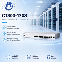 Switch Gestionado Catalyst C1300-12XS de 12 Puertos 10G SFP+ y 2x10G Combo para Rack de Centro de Datos/Sala de Servidores, Venta al por Mayor