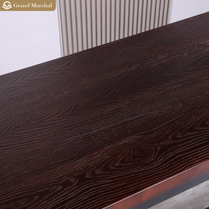 ชุดโต๊ะเก้าอี้บิสโทรไม้เนื้อแข็งสไตล์อเมริกันสมัยใหม่ สำหรับร้านกาแฟ คาเฟ่ โรงแรม ทนทาน เหมาะสำหรับร้านอาหารและบาร์ - Product Image 4