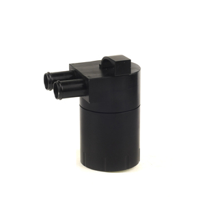 Botella de tanque de lata de captura de aceite de aluminio de palanquilla negra con deflector para N54 135 335 <span class=keywords><strong>535</strong></span> - Product Image 1