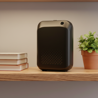 Diffuseur d'arômes électrique intelligent à commande par application, nébulisation, deux liquides, design moderne en plastique, fonctionne sur batterie, usage domestique et commercial