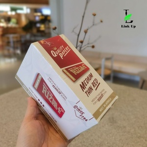 Wholesale High Quality Rizlas Rolling <b>Paper</b> King Size <b>Red</b> White Box No.1 Africa Cigar Accessories Rolling Smoking <b>Paper</b> - Product Image 3
