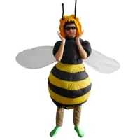 ชุดแฟชั่นสำหรับผู้ใหญ่ใส่ได้ทั้งชายหญิง,ชุดแฟนซีฮาโลวีนคนอ้วนชุดเป่าลมชุดผึ้งเป่าลม