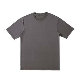 Camiseta de Cuello Redondo Extra Grande para Hombre, 100% Algodón Orgánico, 260 g/m², Cómoda, Suave, Estampado Largo, Nueva Colección Verano 2025, Económica - Product Image 5