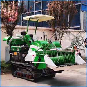 Cosechadora Agrícola Mini Combinada para Arroz y Trigo, Cosechadora de Cebada de Alta Montaña y Soja, Cosechadora de Arroz - Product Image 2