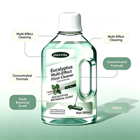Nettoyant concentré multi-effets pour sols à l'eucalyptus, liquide de nettoyage naturel rafraîchissant et décontaminant