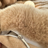 Ensemble de housse de couette en velours de lait épais et moelleux en fausse fourrure de lapin