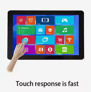 12.5 inch công nghiệp không quạt LCD hiển thị cảm ứng màn hình Màn hình Giao diện USB New IP65 không thấm nước điện dung kháng nhúng - Product Image 2