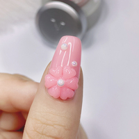 Vinimay Nouveau Design Gel de Construction Solide Multifonctionnel Non Collant pour Sculpture et Extension, Couleurs Variées, Rose