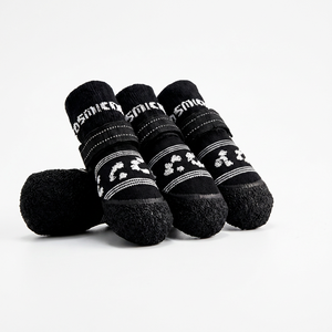 Chaussettes pour chien toutes saisons, imperméables, antidérapantes, durables, anti-salissures, faciles à nettoyer, respirantes, confortables, pour l'extérieur - Product Image 1
