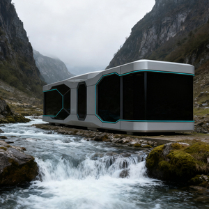 Dễ dàng cài đặt nhà di động hiện đại nhà tiền chế sang trọng mô-đun khách sạn - Product Image 4