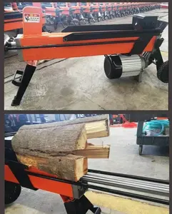 2024 nuovo prodotto di legno splitting machine log splitter per la vendita elettrico legno splitting machine