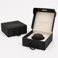 Boîtes d'expédition personnalisées pour chapeaux, vêtements et chaussures – Boîtes en carton ondulé E Flute portables standard 3 plis avec poignée