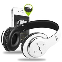 Casque sans fil P47 pour cadeau, casque supra-auriculaire pour jeux, téléphone portable, son stéréo, basses profondes, mains libres, pliable, musique, jeux