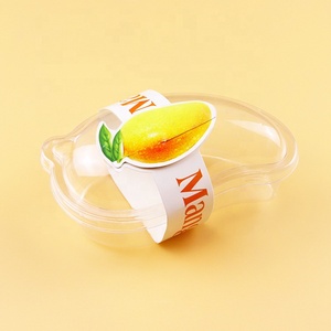Fruit <strong>Shaped</strong> Plastic Mango Box PET <strong>Cake</strong> Packaging Box Wholesale Plastic <strong>Containers</strong> With Lids Food - Product Image 5