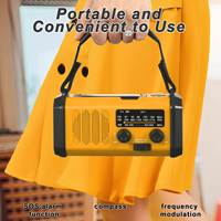Radio rétro rechargeable solaire XSY-330 20000mAh FM AM SW Radio météo et Internet avec fonctions FM et AM