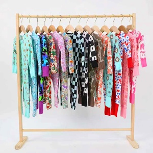 Pigiama in bambù super morbido con cerniera Kerui, tutine per neonati in blind box, <span class=keywords><strong>abbigliamento</strong></span> personalizzato per bambine e neonati - Product Image 5