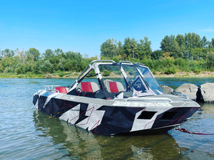 2025 Mode Elektrische Mini Jet Ski Aangepast Logo Aluminium Watersnelheid Go Cart Roeiboot Producttype Met Fabrieksprijs - Product Image 4