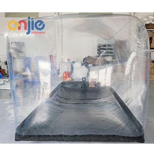 Housse de voiture gonflable en PVC imperméable pour intérieur et extérieur avec ventilateur et bulles alimentés <span class=keywords><strong>par</strong></span> batterie - Product Image 3