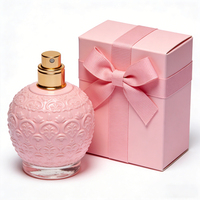Flacon de parfum rose Bantiea ROORE pour femmes, parfum floral fruité longue durée, élégant avec boîte cadeau pour cadeau de la Saint-Valentin