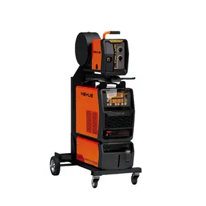 MIG-500H pulse mig/mag welding machine synergy type for aluminum better welding machine price low