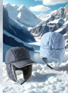 Casquette de baseball unisexe RUIQUWIN de haute qualité, coupe-vent, chaude, avec protection des oreilles, pour le camping en plein air, le cyclisme et la protection du visage - Product Image 2