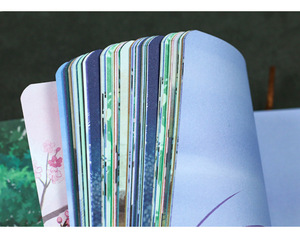 크리 에이 티브 레트로 32K 노트북 풍경 컬러 내부 페이지 그림 일기 하드 커버 메모장 노트북 - Product Image 3