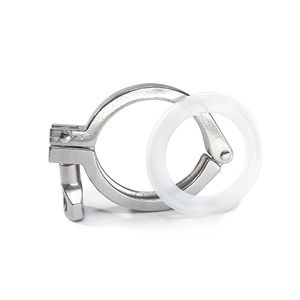 Collier de serrage rapide en acier inoxydable 304 de qualité sanitaire Wensen avec surface polie pour une installation rapide des conduites - Product Image 3