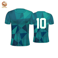 Nueva Camiseta de Fútbol Personalizada para Hombre, con Nombre y Número Personalizados en la Camiseta, Hecha con Transferencia Térmica y Características de Secado Rápido