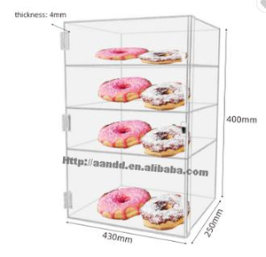 Vitrina de exhibición de varios niveles para panadería, estantería de exhibición para pan, expositor de panadería - Product Image 5