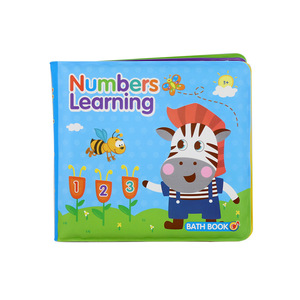 Livre de bain pour bébé en mousse douce écologique RACO, livre de bain pour bébé en EVA imperméable, livre de bain <span class=keywords><strong>magique</strong></span> pour enfants - Product Image 2