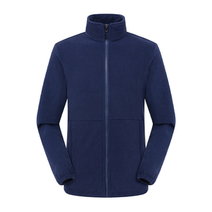Chaqueta de Forro Polar Hgert PASADER Estilo Urbano con Cuello Alto y Cierre de Cremallera 290g/m Negro Talla L - Product Image 3