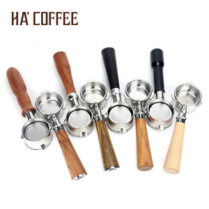 <span class=keywords><strong>Accessoires</strong></span> sans fond 58mm Breville simple Double bec 3 oreilles 58 Sage 51mm café Gaga pièces <span class=keywords><strong>Delonghi</strong></span> café Portafilter - Product Image 1