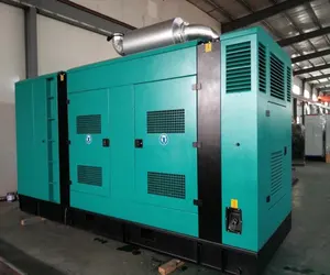 Diesel Generator Set 500KW With Silent Box