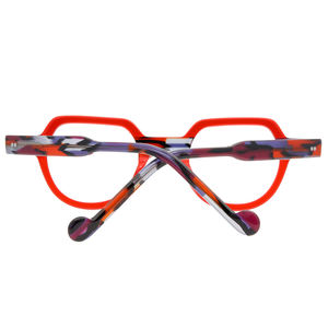 Lunettes de soleil pour jeunes <span class=keywords><strong>personnes</strong></span>, monture les yeux en acétate amusant et neutre, nouvelle collection - Product Image 2