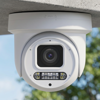 Cámara de Seguridad IP PTZ POE 4K 8MP, WDR, Seguimiento Automático de Personas, Zoom Óptico 5X, Domo para Exteriores, H.265, Audio Bidireccional, CCTV