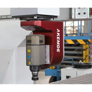 Centre d'usinage CNC à cinq axes professionnel ATC pour la fabrication de composants aérospatiaux complexes - Product Image 3