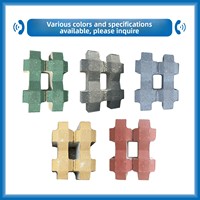 Ladrillos de Pavimentación de Espiga para Césped, Adoquines de Hormigón Prefabricado, Adoquines Verdes para Césped, Baldosas Permeables Ecológicas para Estacionamientos