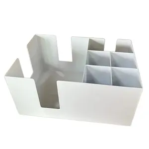 Metal Bar Caddy Multifunctional Storage Box Straw Napkin Holder Caddy Bar Coffee Restaurant Table Finishing Bar Caddy