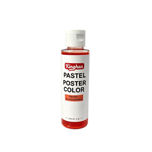 Peinture <span class=keywords><strong>Pastel</strong></span> Orange 120ml - Peinture Corail Doux pour Affiches et Illustrations - Product Image 3