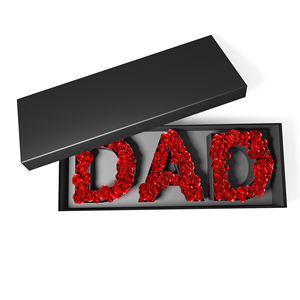 Boîte postale à fleurs pour bouquets personnalisée boîtes postales en carton ondulé boîte cadeau pour papa - Product Image 5