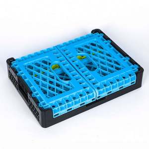 Carrito de Compras Plegable Portátil Tianyu con Ruedas, Carrito de Supermercado de Plástico con Logotipo Personalizado, Modelo T750C, 40 kg, Guangdong - Product Image 2