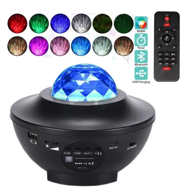 Led Laser Decor Bluetooth Speaker Smart Music Starry Star Projectors Light Star Projector Lights Galaxy Projector for Home Decor