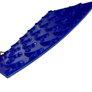 Ceinture convoyeur alimentaire croissant-<span class=keywords><strong>lune</strong></span> bleu, 3mm, pour aliments, nouveauté, vente en gros, pour <span class=keywords><strong>les</strong></span> <span class=keywords><strong>haricots</strong></span> et <span class=keywords><strong>les</strong></span> bonbons - Product Image 1