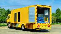 Camion de Secours Multifonctionnel d'Urgence, Véhicule Électrique Mobile, Personnalisable