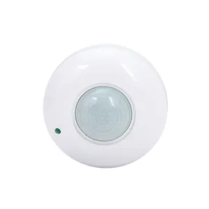 Montaggio superficiale a parete a soffitto 360 gradi 220-240V sensore di movimento a infrarossi PIR automatico intelligente regolabile per interruttore luci a LED