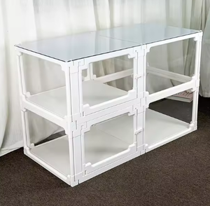 Recinto per Animali Domestici Moderno e Sicuro in PVC Trasparente 80CM, Gabbia Impermeabile a Doppio Strato per Cani e Gatti da Interno - Product Image 3