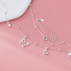 Collar de Perlas en Forma de U de Plata S925, Diseño Exquisito, Simple, Estilo Ins, de Alta Gama, Y01918, Collares con Colgante de Moda - Product Image 5