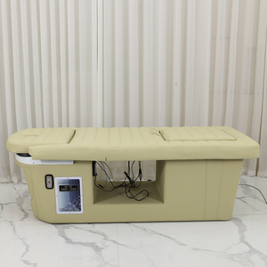 Shampoo <b>Bed</b> PU Leather Salon Chair With Plastic Basin Modern Design <b>Easy</b> to Clean Commercial Furniture - Product Image 6