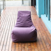 Fauteuil de plage de qualité pour l'intérieur et l'extérieur, pouf sans rembourrage